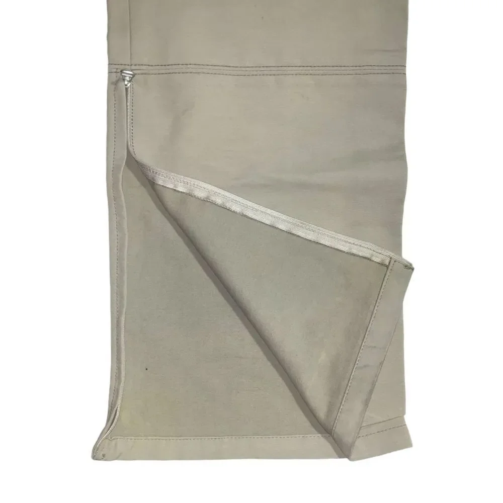 👖 HUGO BOSS Gray Stretch Flare Pants 🔘 Men’s Size 36‎ | Retro Tailored Vibe